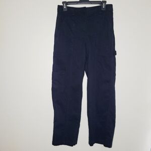 Aritzia Sunday Best Cargo Pants Women's Size 8 Straight Leg Blue Casual Outdoor